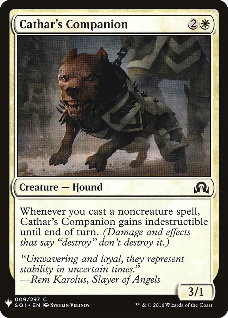 Compagnon du cathare — The List — Magic: The Gathering