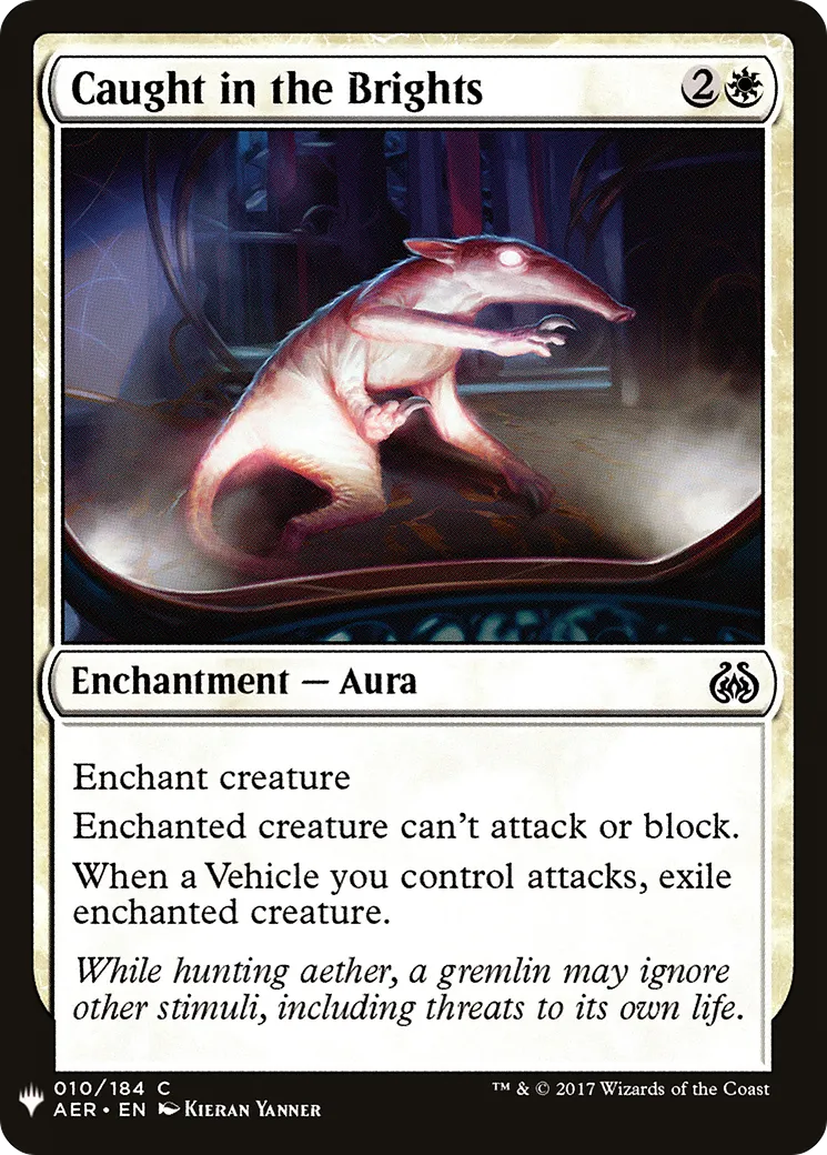 Caught in the Brights — The List — Magic: The Gathering