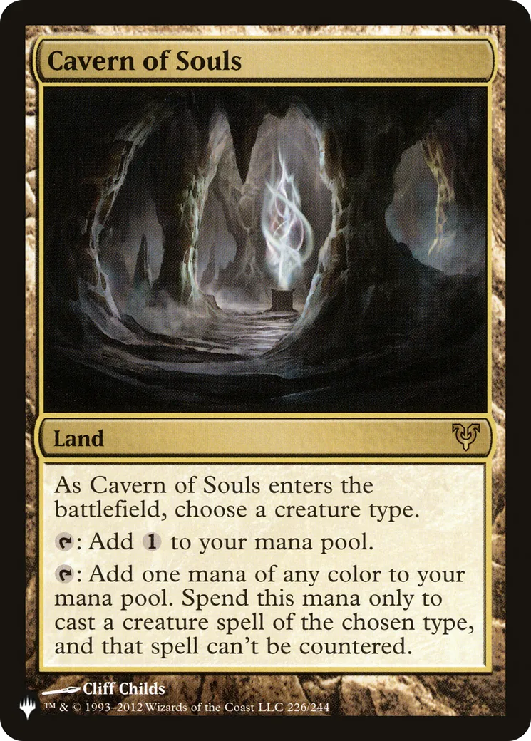 Caverne des âmes — The List — Magic: The Gathering