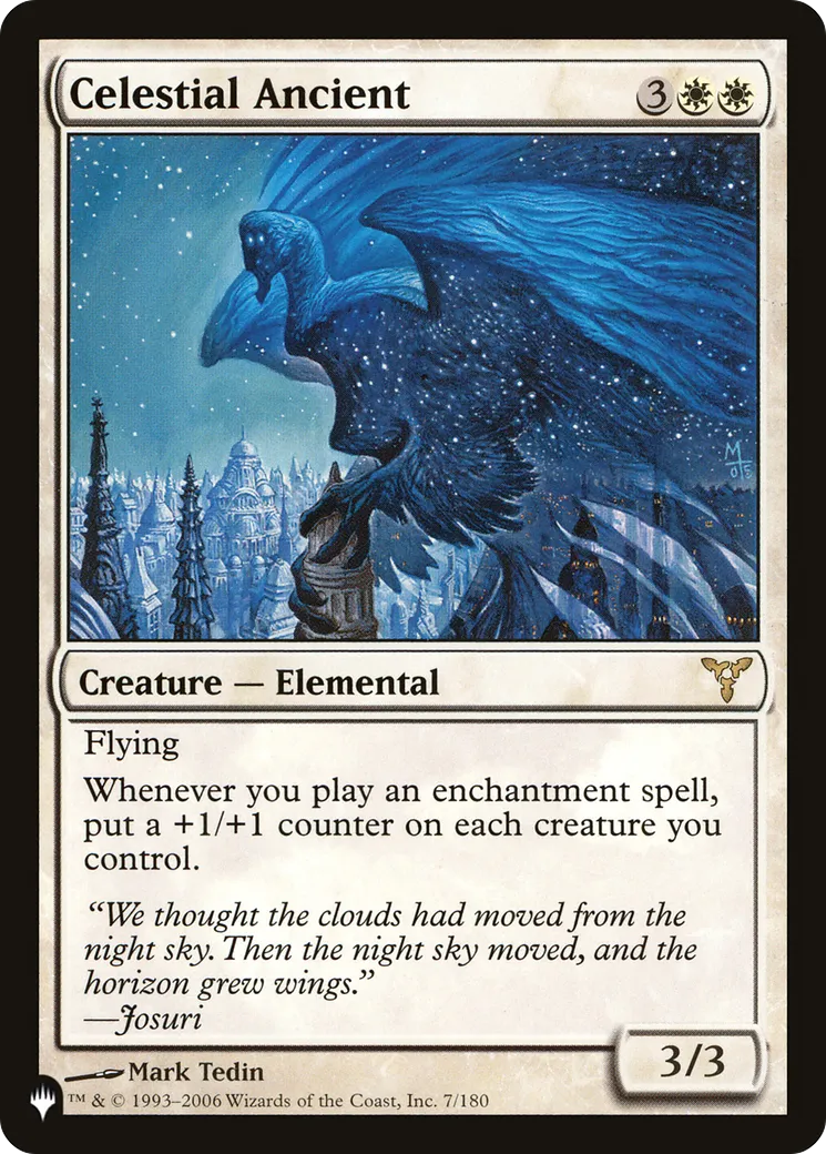 Aïeule céleste — The List — Magic: The Gathering