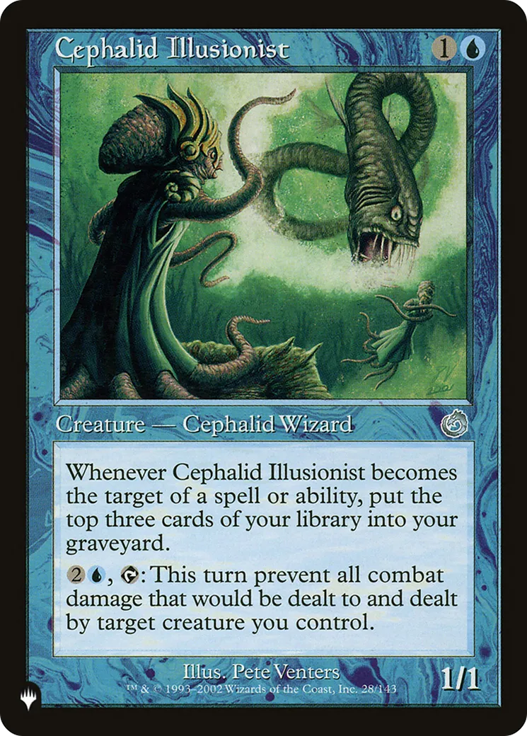Cephalid Illusionist — The List — Magic: The Gathering