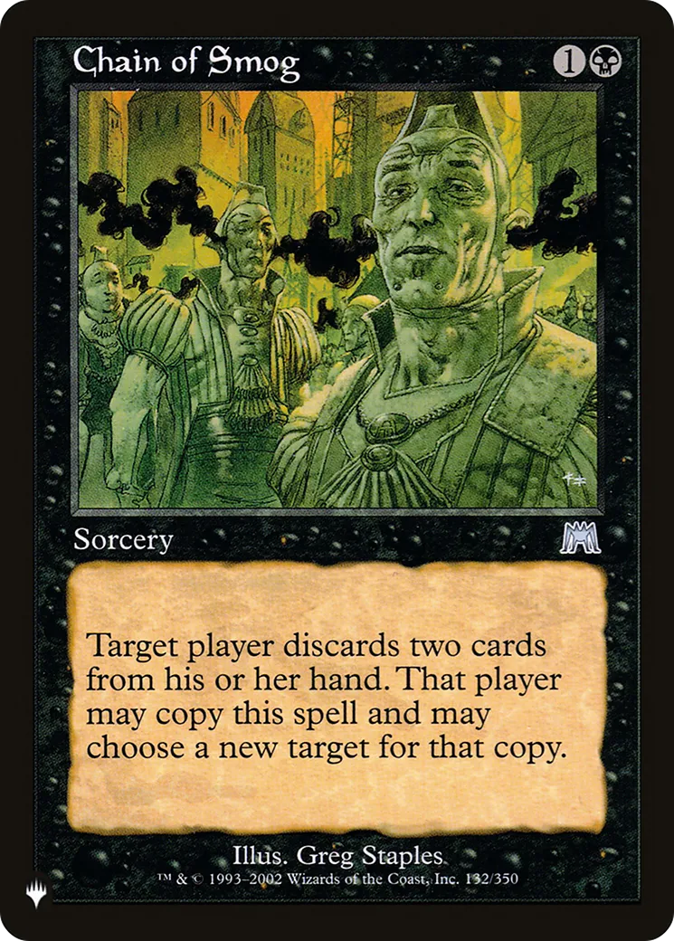 Chain of Smog from The List - Magic: The Gathering