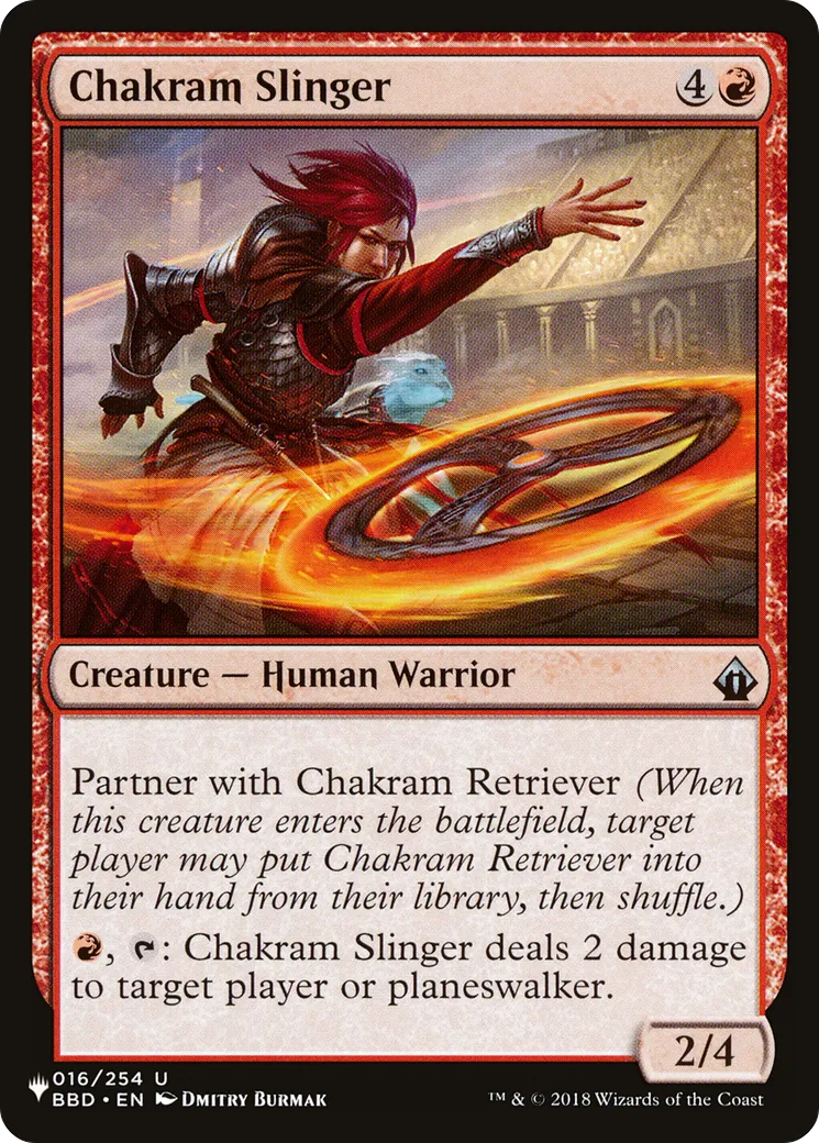 Chakram Slinger — The List — Magic: The Gathering