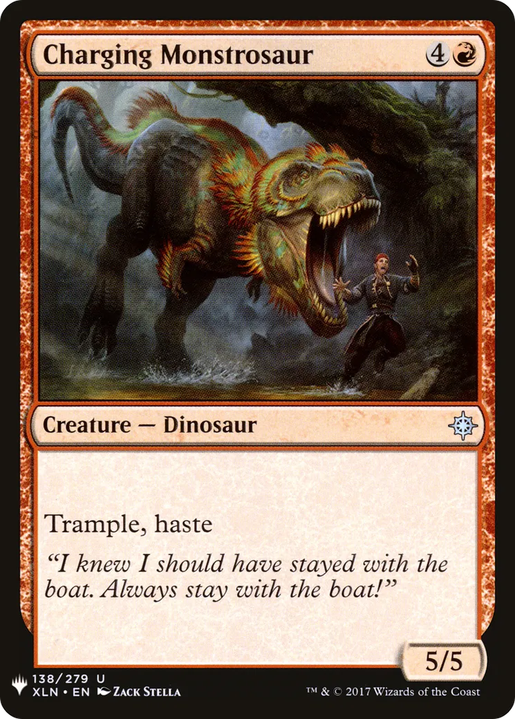 Monstrosaure chargeur — The List — Magic: The Gathering