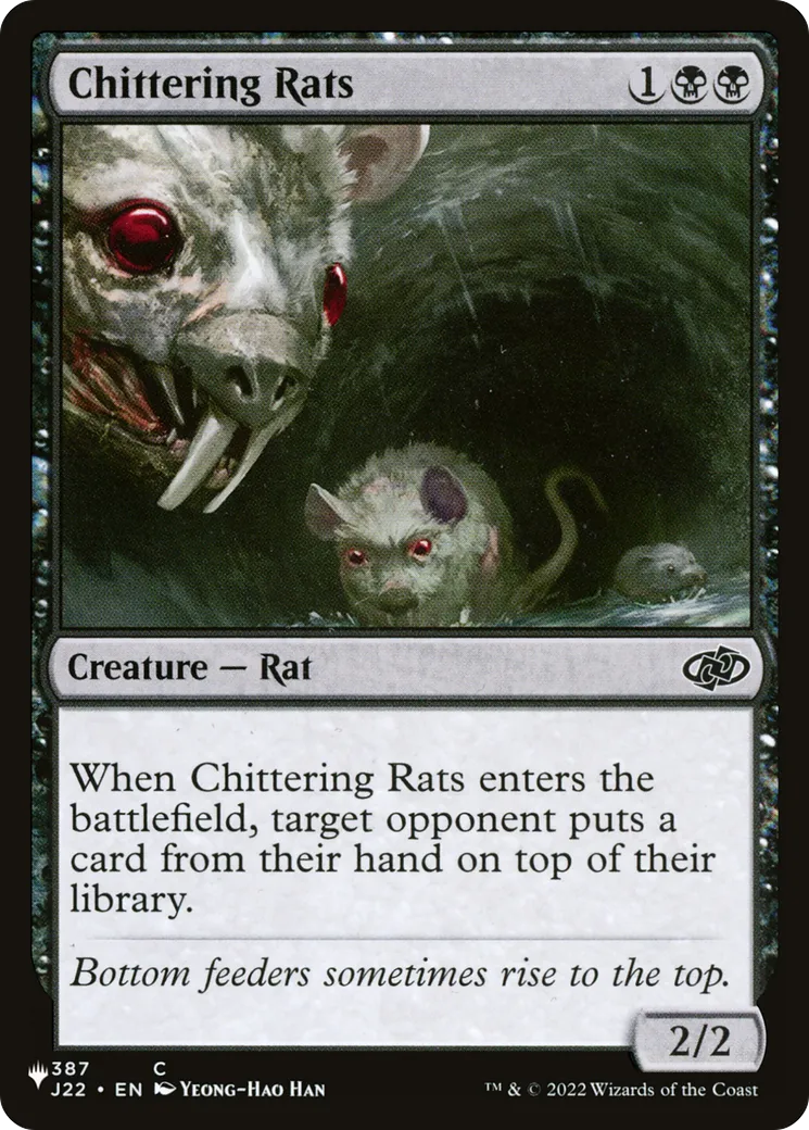Rats bruyants — The List — Magic: The Gathering
