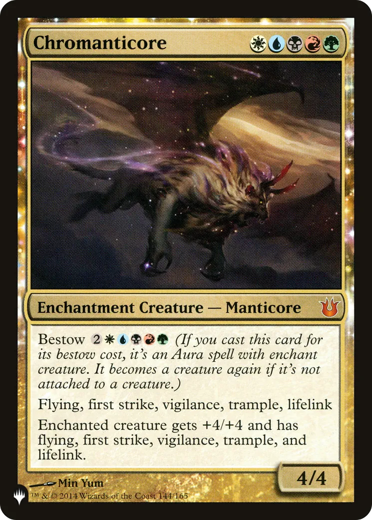 Chromanticore — The List — Magic: The Gathering