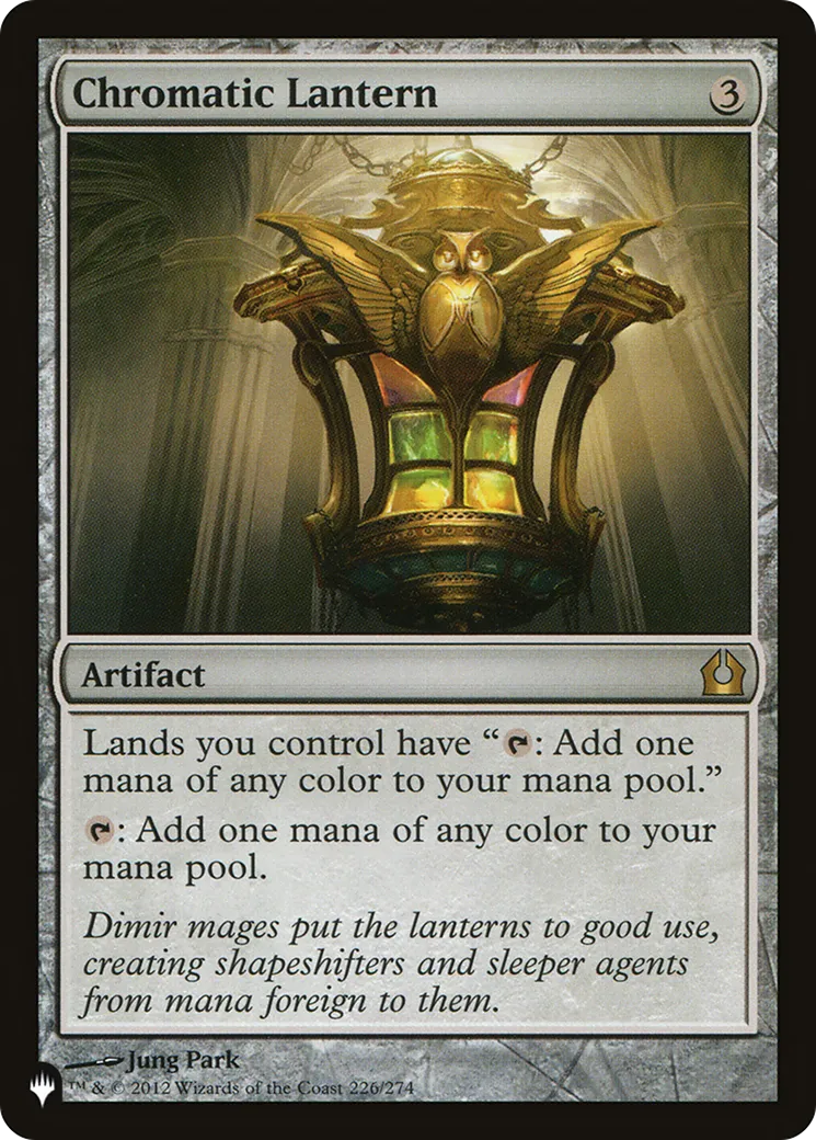 Chromatic Lantern — The List — Magic: The Gathering