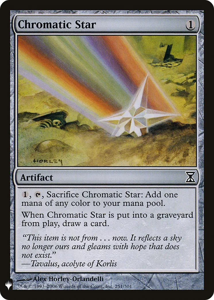 Étoile chromatique — The List — Magic: The Gathering