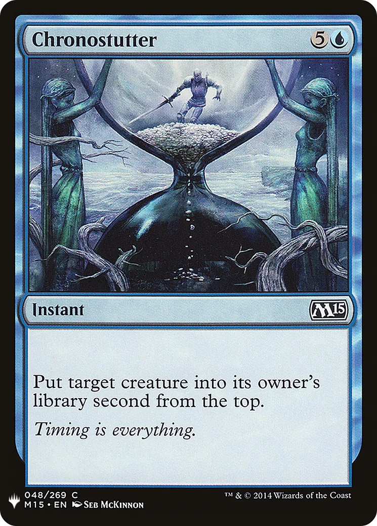 Chronostutter — The List — Magic: The Gathering