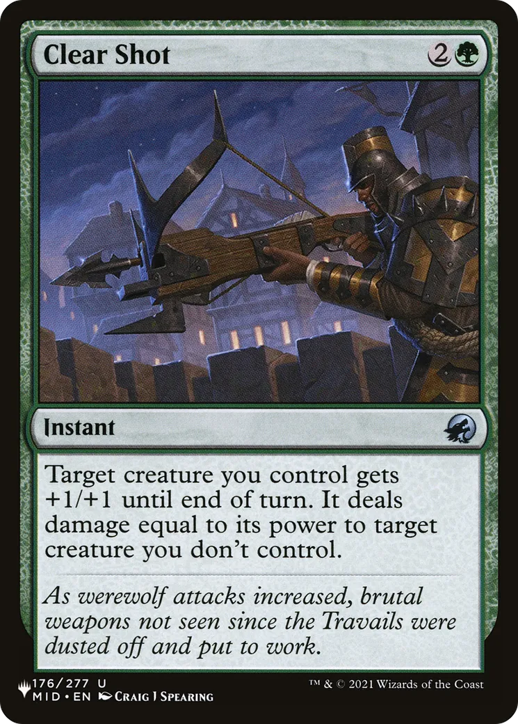 Clear Shot — The List — Magic: The Gathering