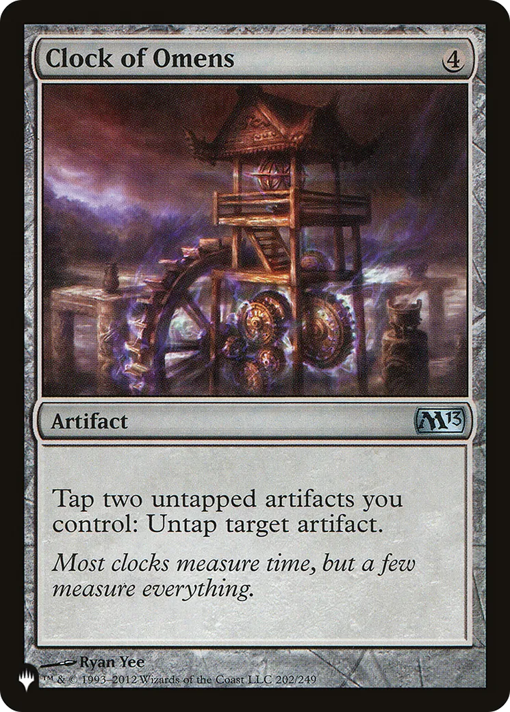 Horloge des augures — The List — Magic: The Gathering