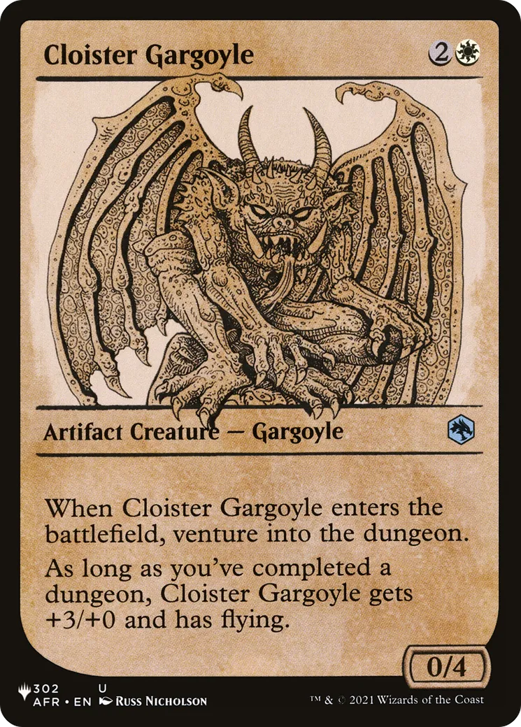 Gargouille du cloître — The List — Magic: The Gathering