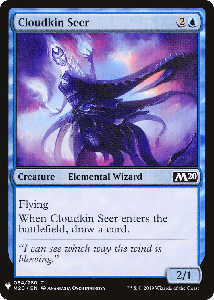Voyante sangnuage — The List — Magic: The Gathering