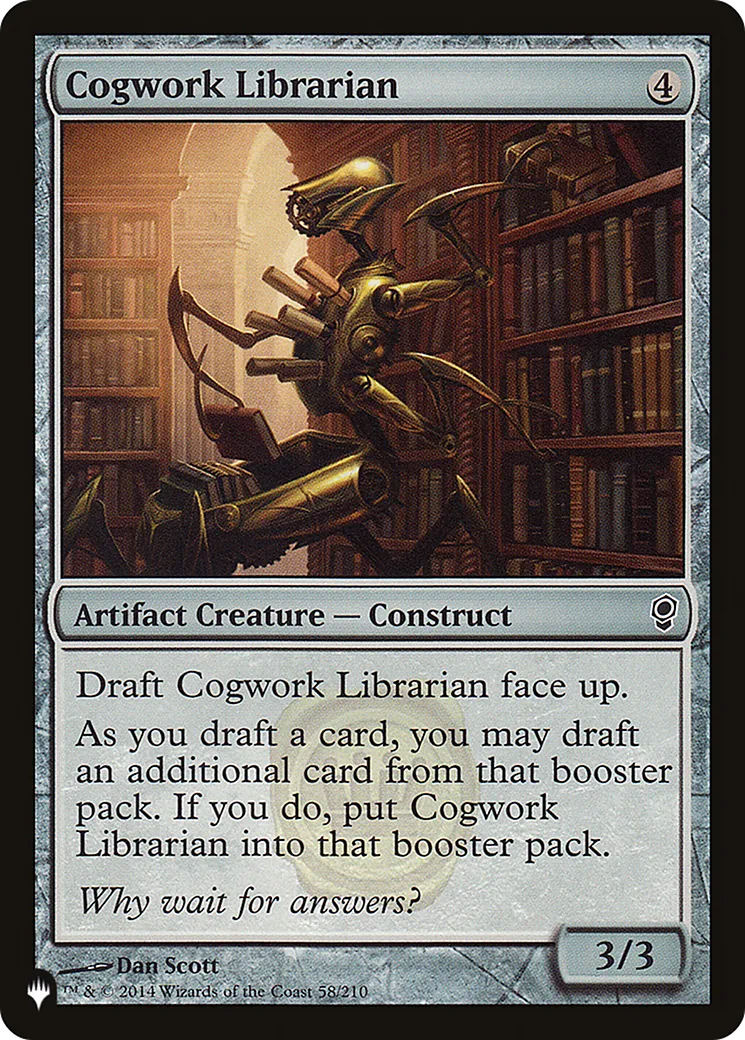 Cogwork Librarian — The List — Magic: The Gathering