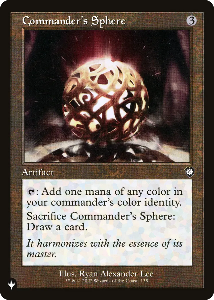 Commander's Sphere — The List — Magic: The Gathering