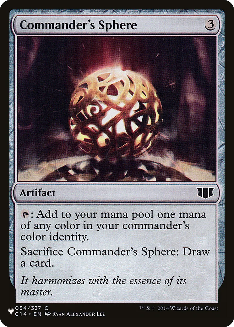 Commander's Sphere — The List — Magic: The Gathering