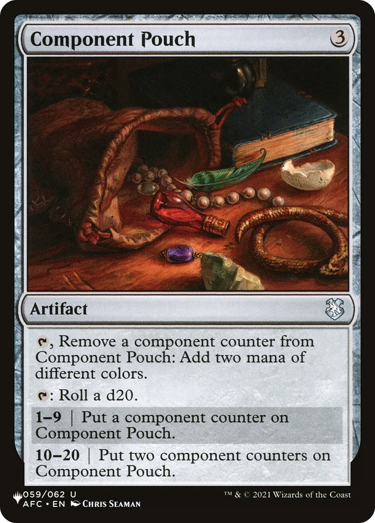 Sacoche à composantes — The List — Magic: The Gathering
