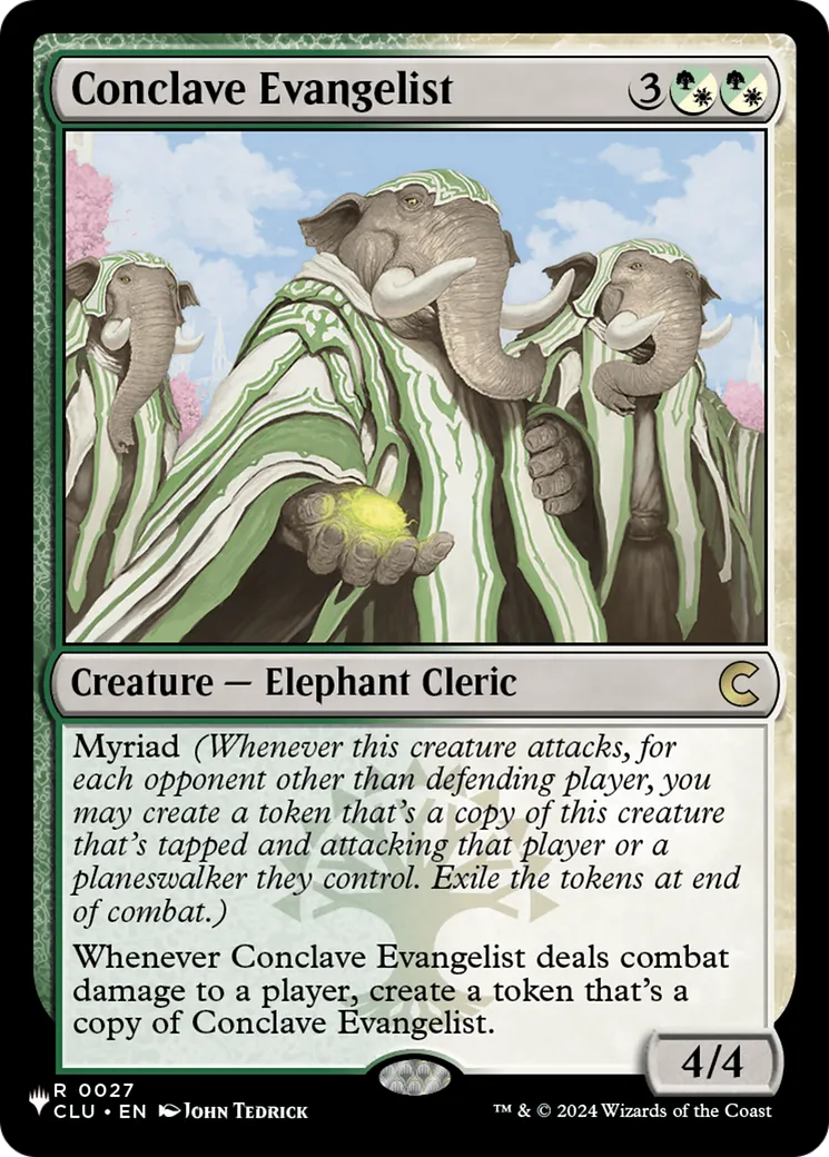 Conclave Evangelist — The List — Magic: The Gathering