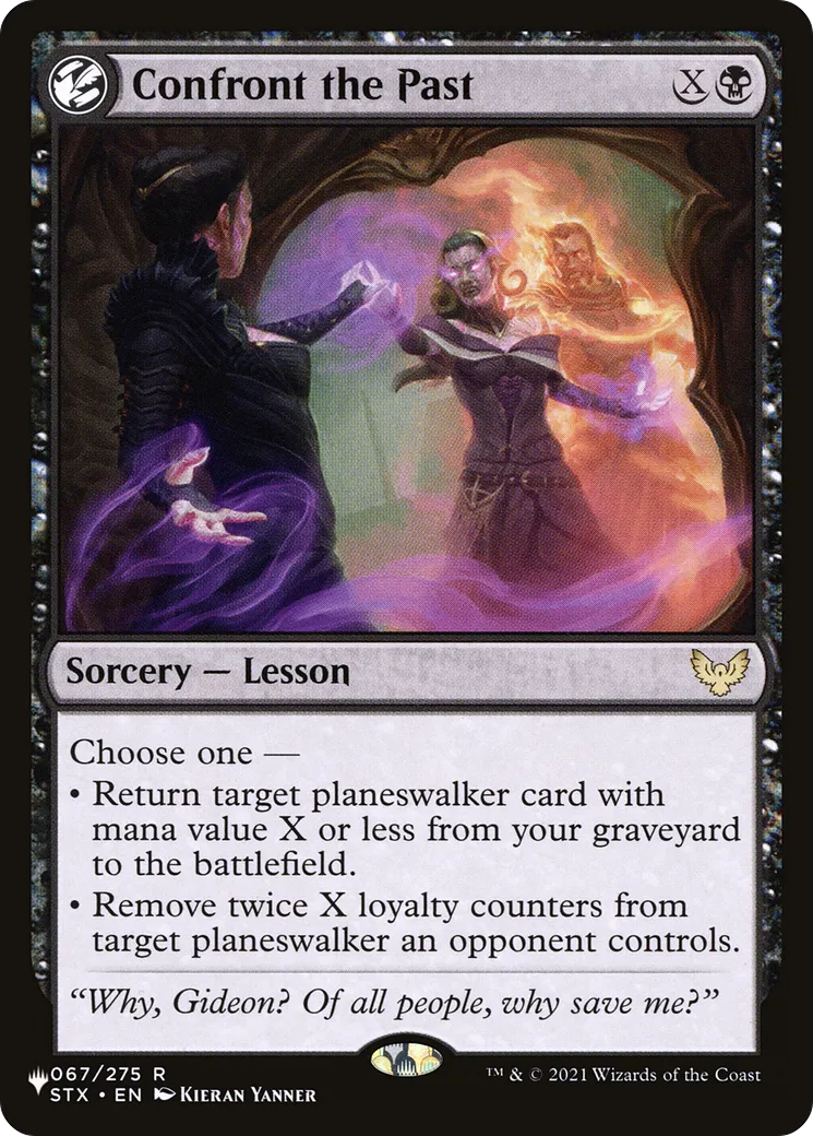 Confront the Past — The List — Magic: The Gathering