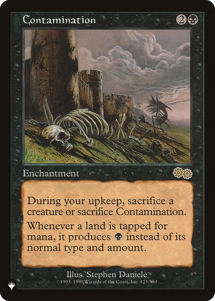 Contamination — The List — Magic: The Gathering