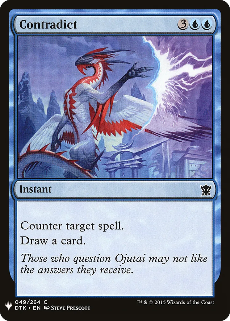 Contradict — The List — Magic: The Gathering