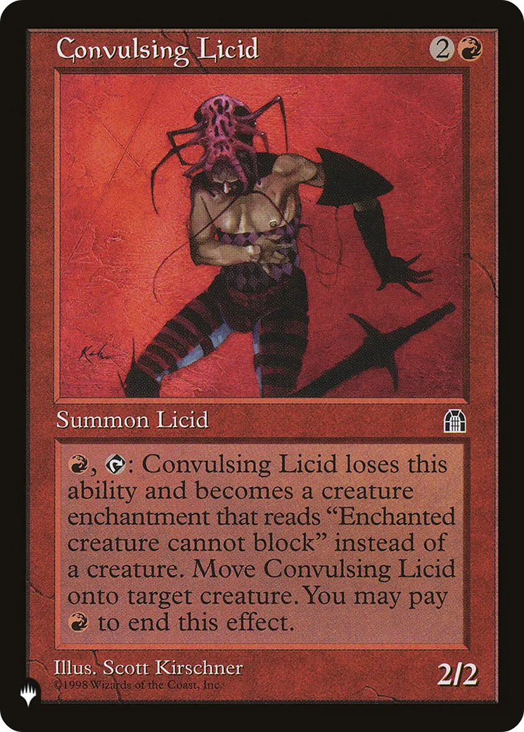 Convulsing Licid — The List — Magic: The Gathering