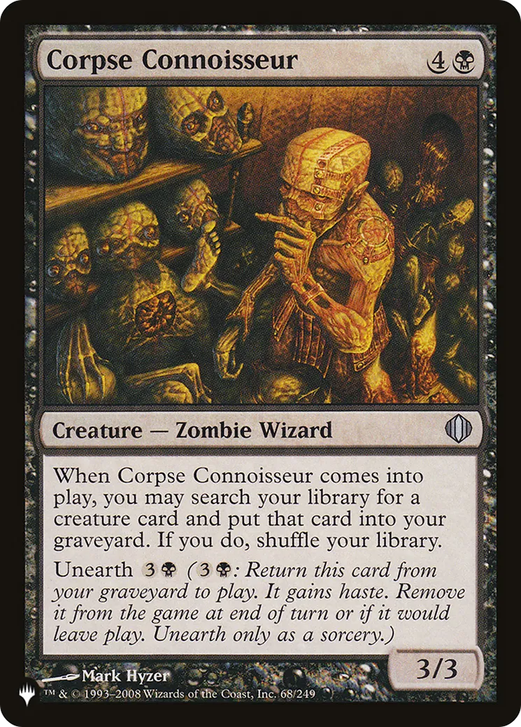 Connaisseur en cadavres — The List — Magic: The Gathering