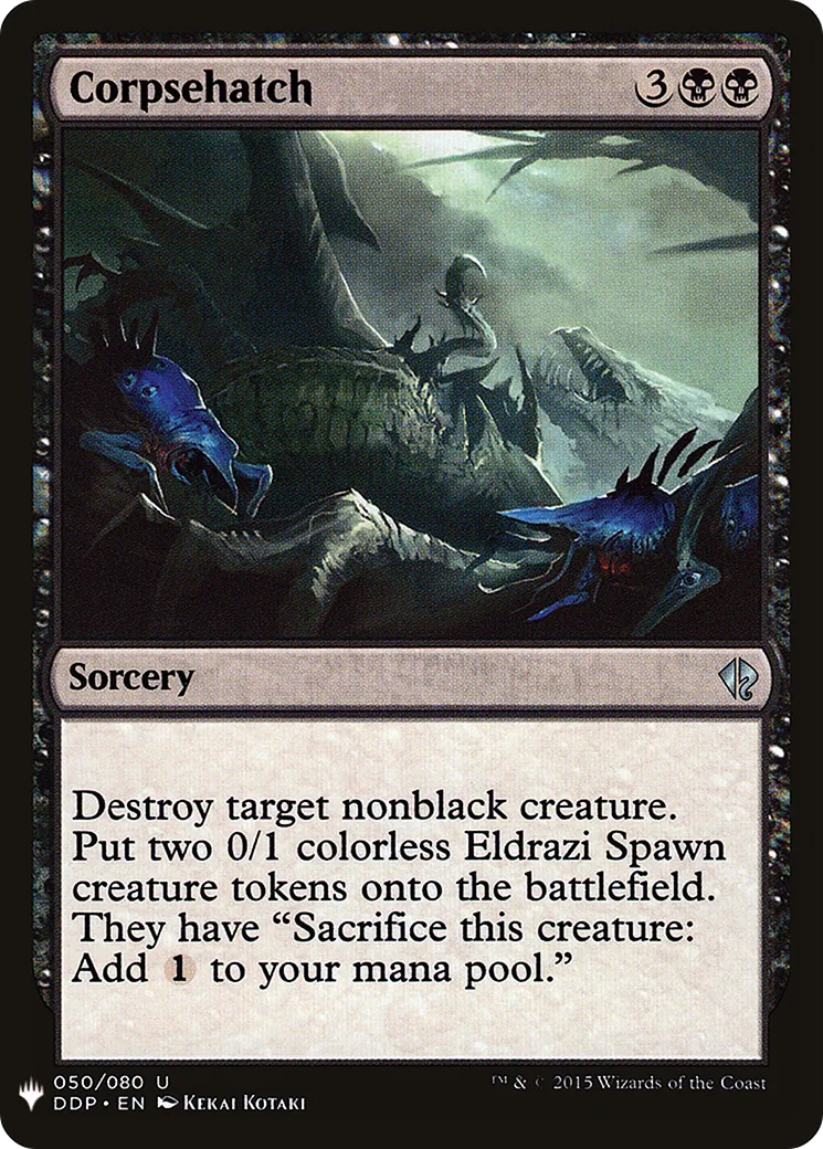Corpcouvoir — The List — Magic: The Gathering