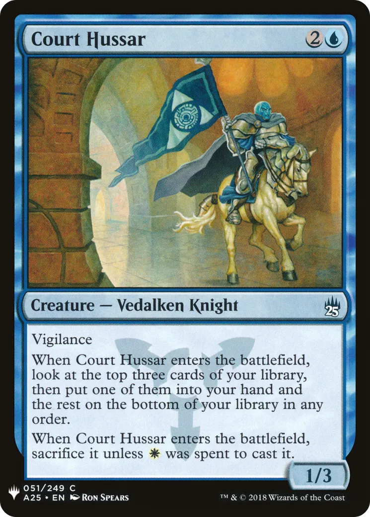 Court Hussar — The List — Magic: The Gathering