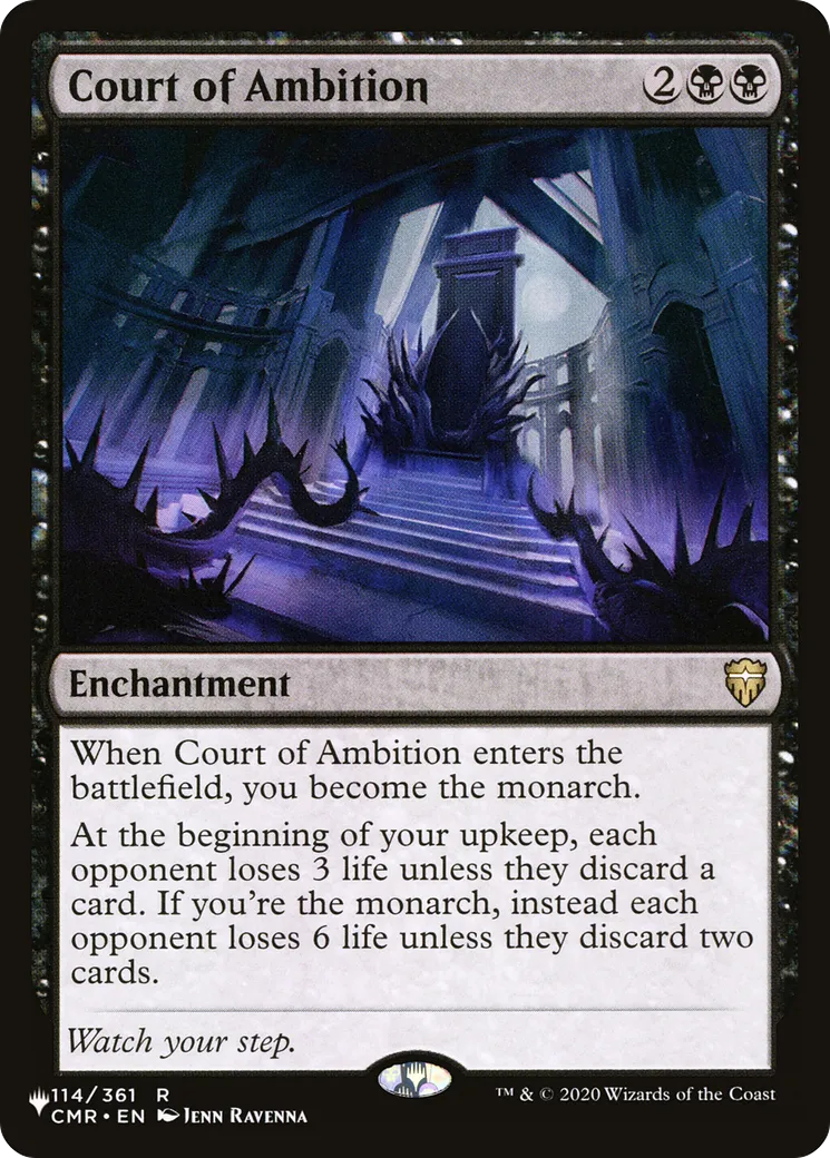 Court of Ambition — The List — Magic: The Gathering