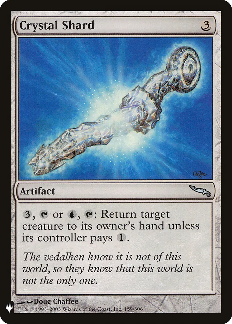 Crystal Shard — The List — Magic: The Gathering