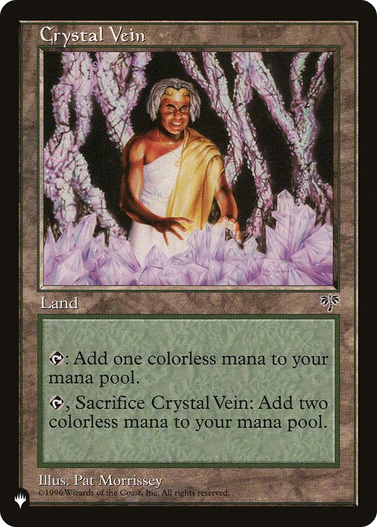 Crystal Vein — The List — Magic: The Gathering