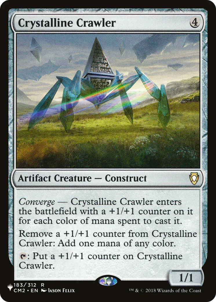 Rampeur cristallin from The List - Magic: The Gathering