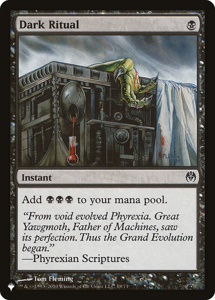Messe noire — The List — Magic: The Gathering