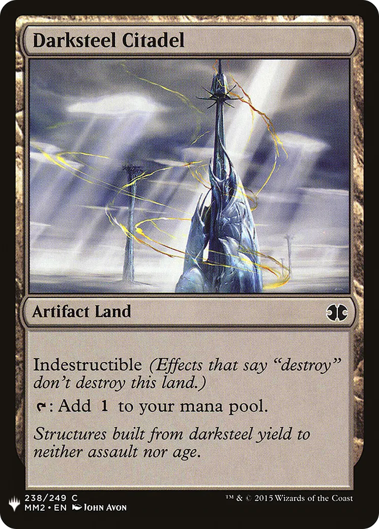 Citadelle de sombracier — The List — Magic: The Gathering