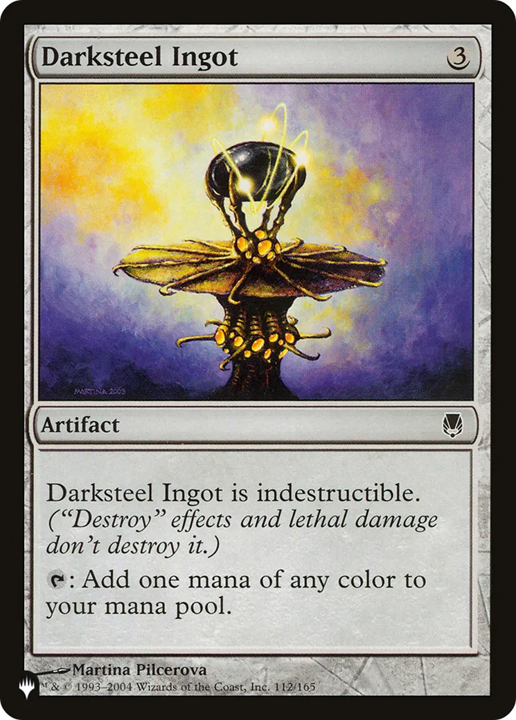 Darksteel Ingot — The List — Magic: The Gathering