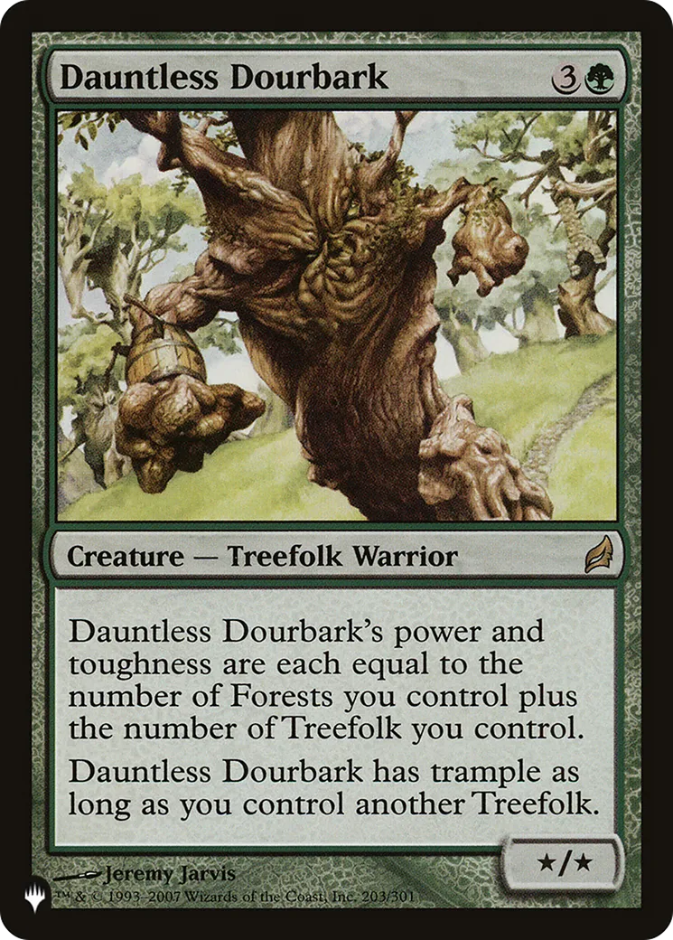 Dauntless Dourbark — The List — Magic: The Gathering