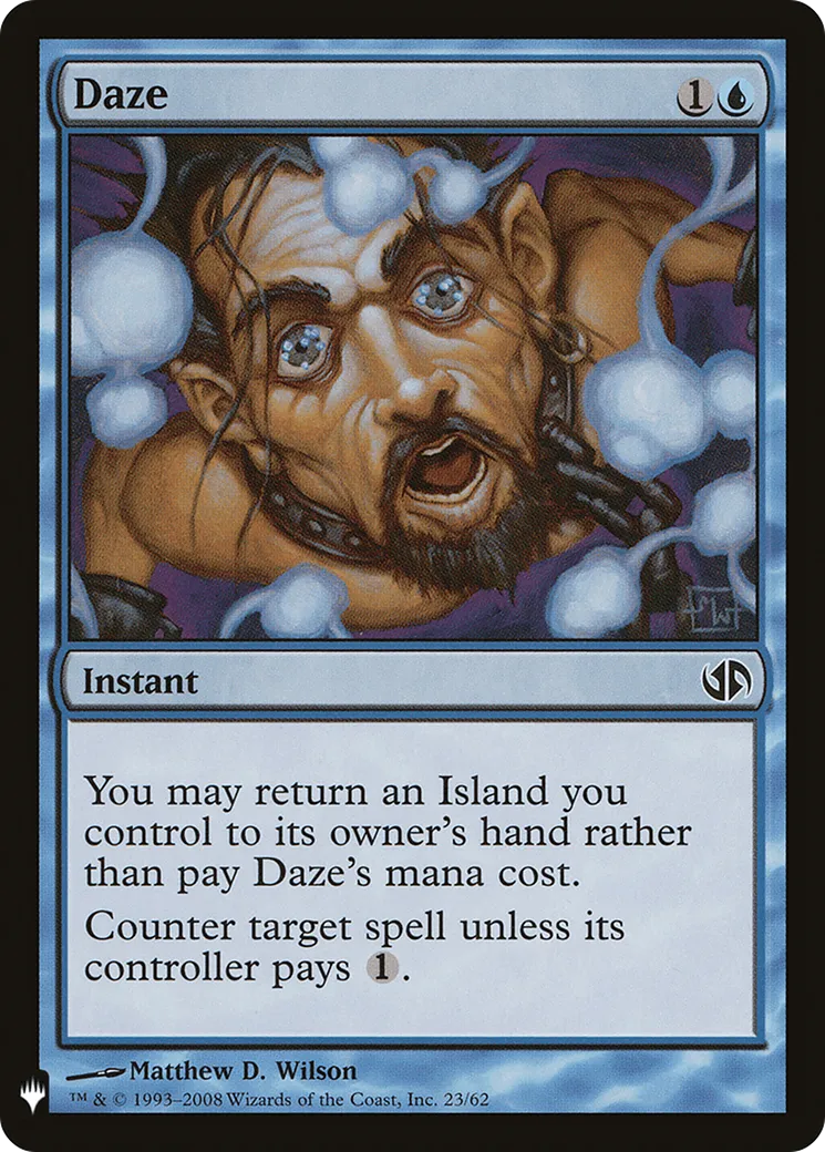 Daze — The List — Magic: The Gathering
