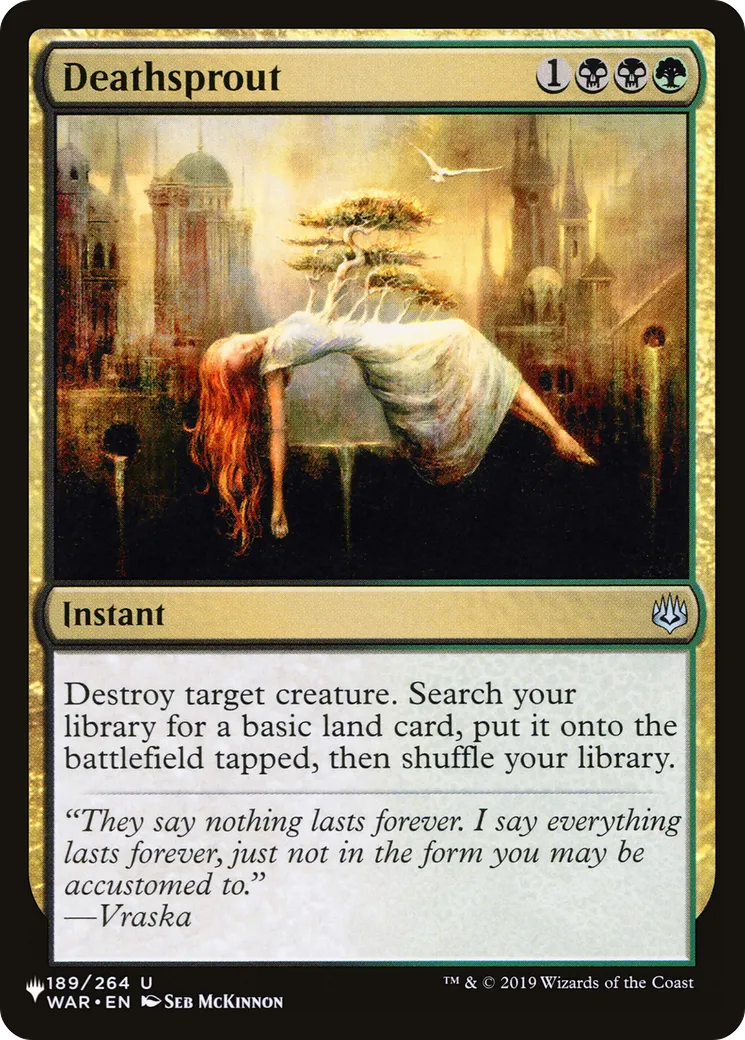 Bourgeonnement de mort — The List — Magic: The Gathering
