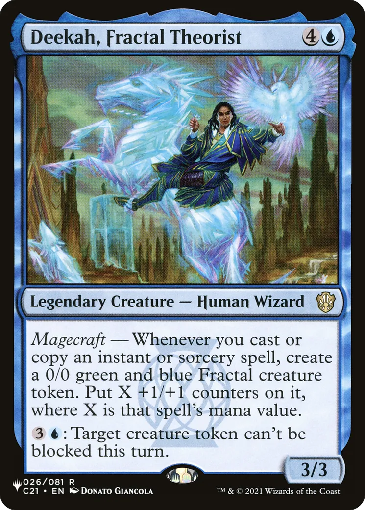 Deekah, Fractal Theorist — The List — Magic: The Gathering