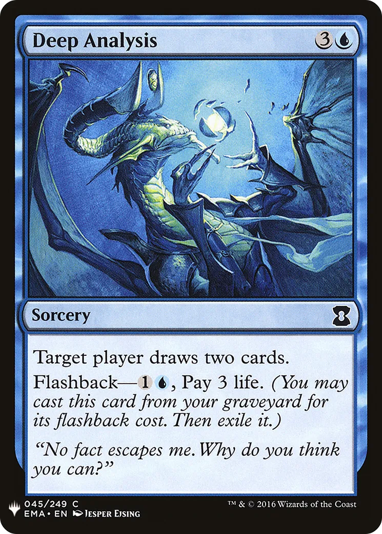 Analyse en profondeur — The List — Magic: The Gathering