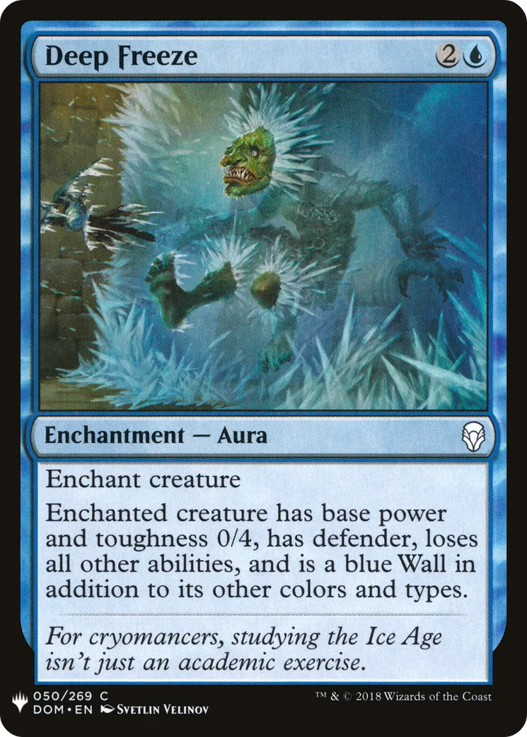 Congélation — The List — Magic: The Gathering