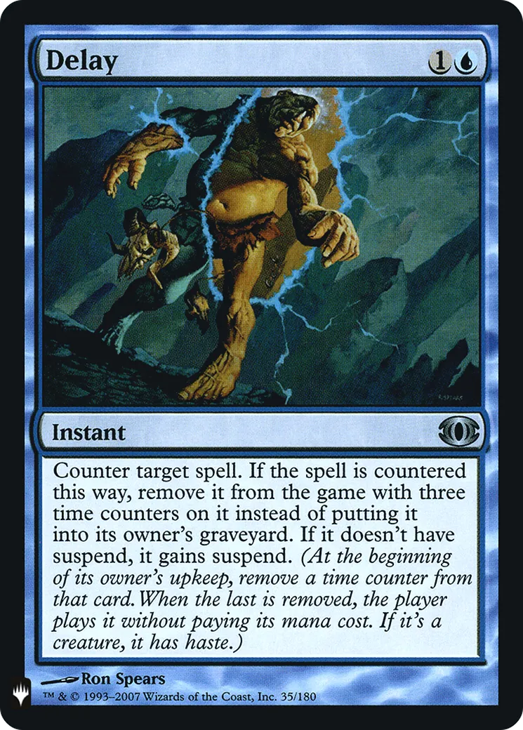 Delay — The List — Magic: The Gathering
