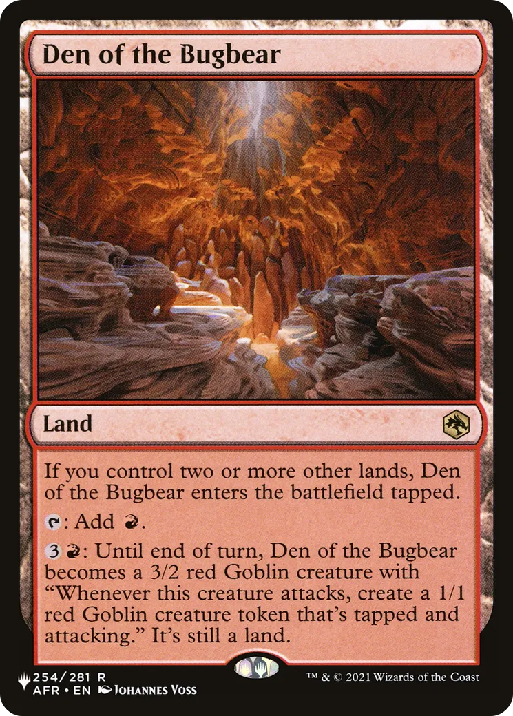 Den of the Bugbear — The List — Magic: The Gathering