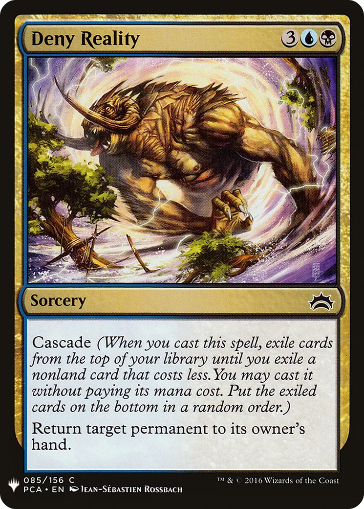 Déni de réalité — The List — Magic: The Gathering