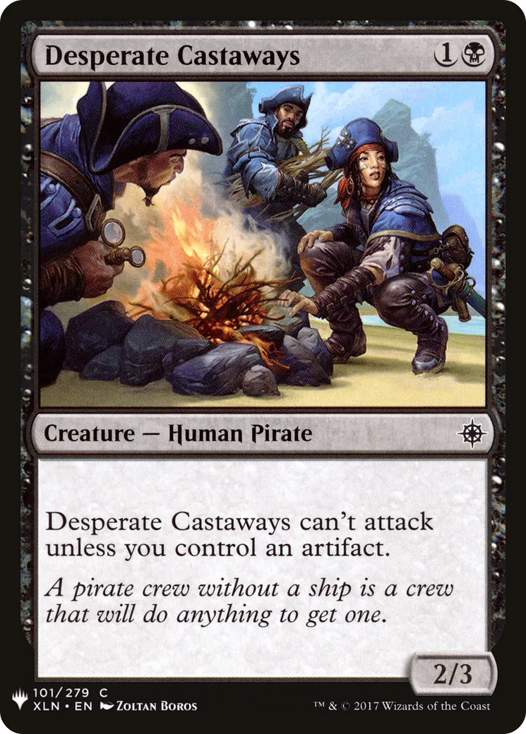 Desperate Castaways — The List — Magic: The Gathering