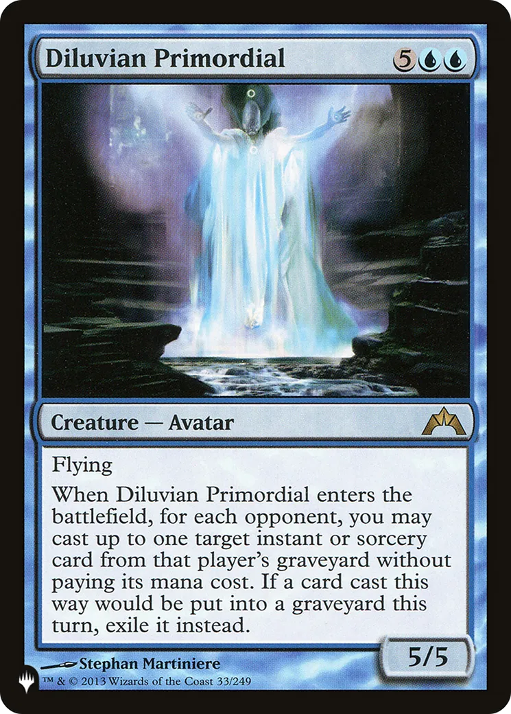 Primordial diluvien — The List — Magic: The Gathering