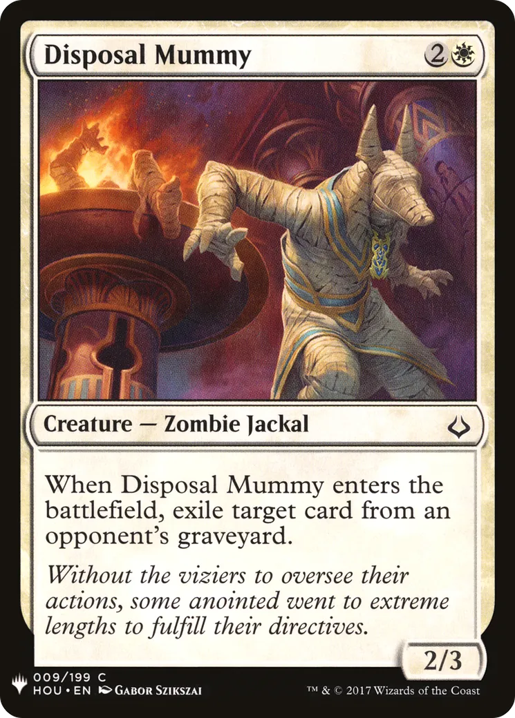 Momie du rebut — The List — Magic: The Gathering