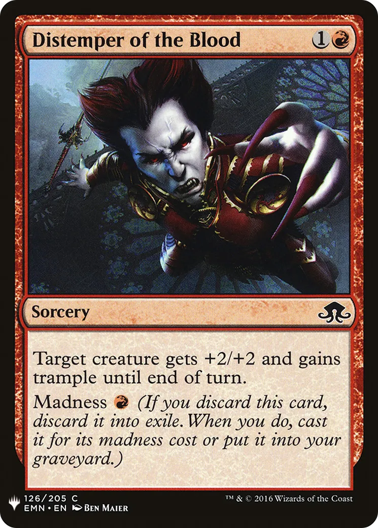 Fièvre virulente du sang — The List — Magic: The Gathering