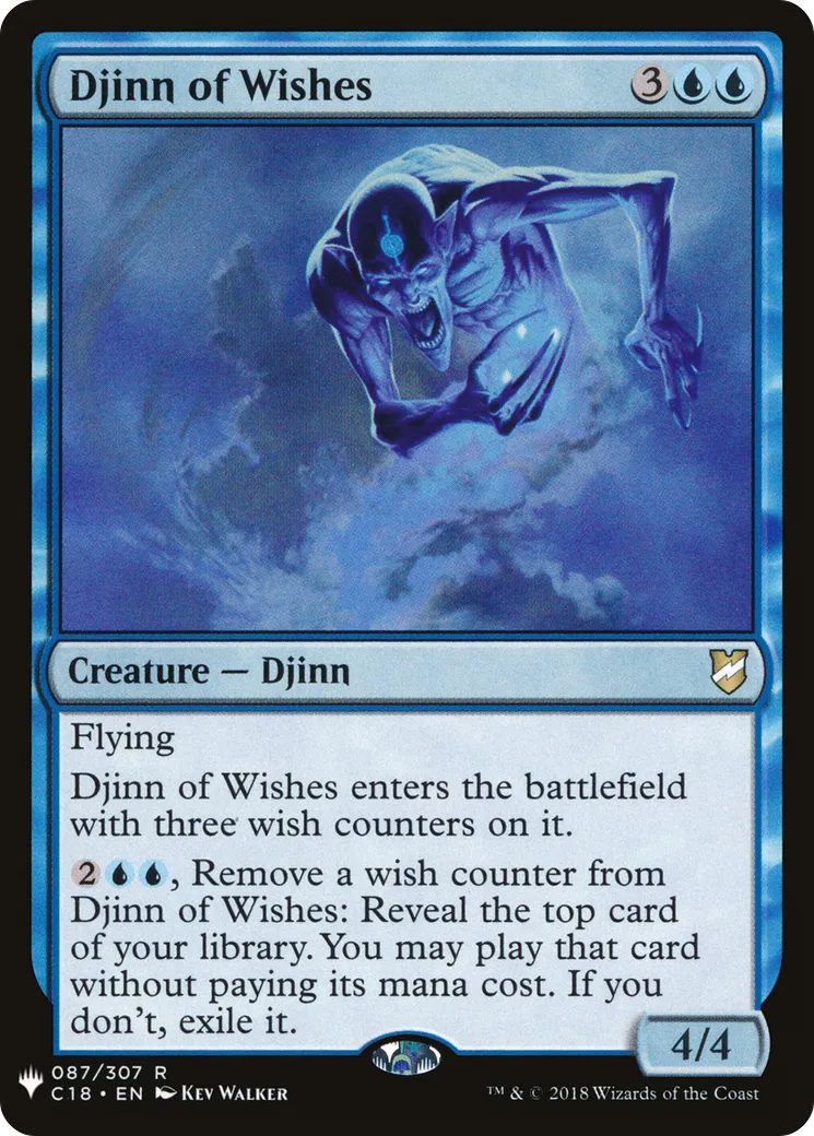 Djinn of Wishes — The List — Magic: The Gathering